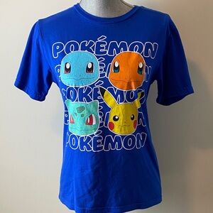 Pokemon Blue Kids Short Sleeve Tee